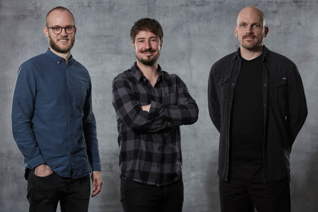 Neu beim NCA - Team Revent:  David Foullois, Stephan Scheele und Tim Hübner (Foto: Marco Grundt)