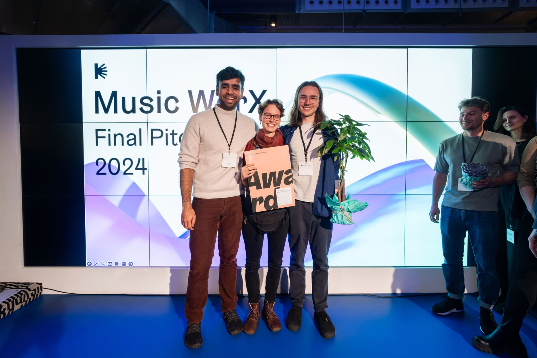 Team Visuell bei Music WorX 2024