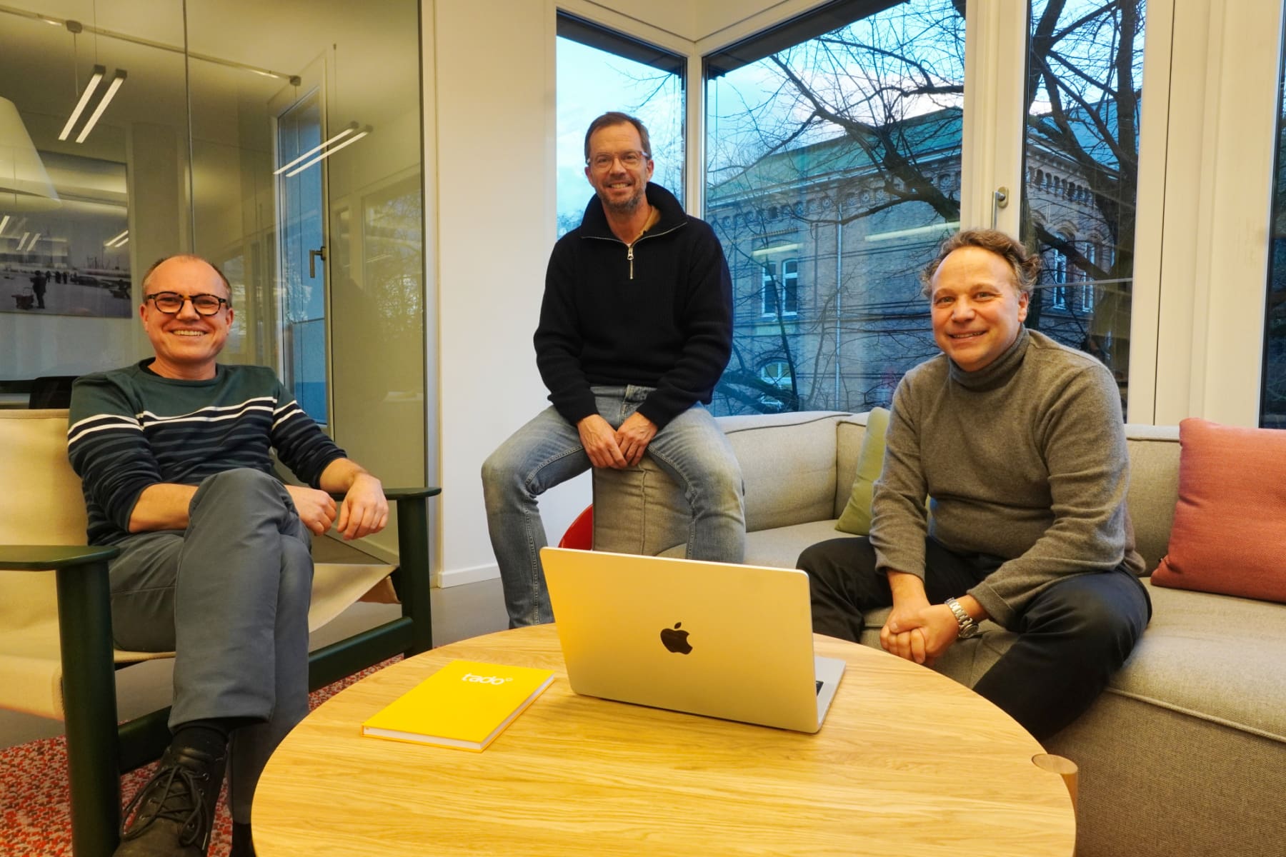 Drei Investoren vom Capital Square: Dirk Freise, Peter Welge und Martin Ostermayer.